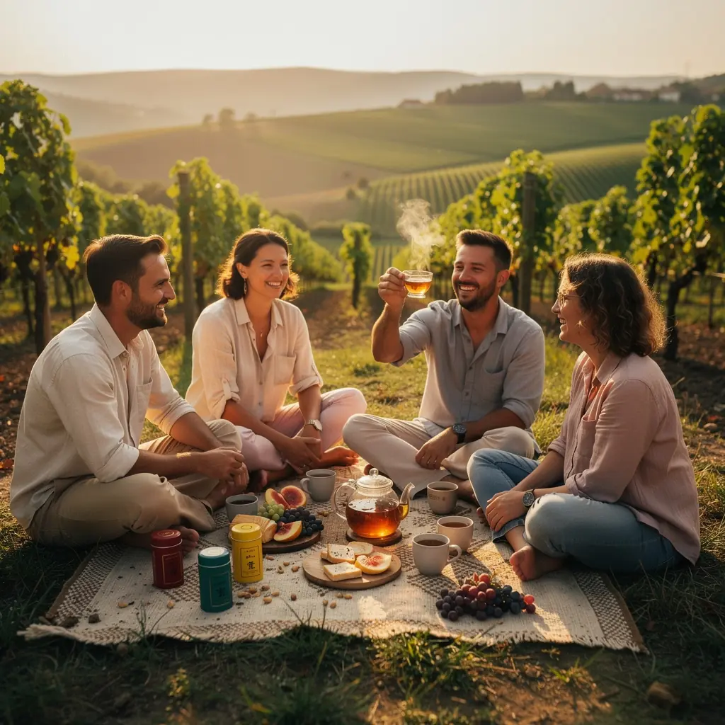 Zlatý čaj z Yunnanu s jemnými zlatými ihlicami.